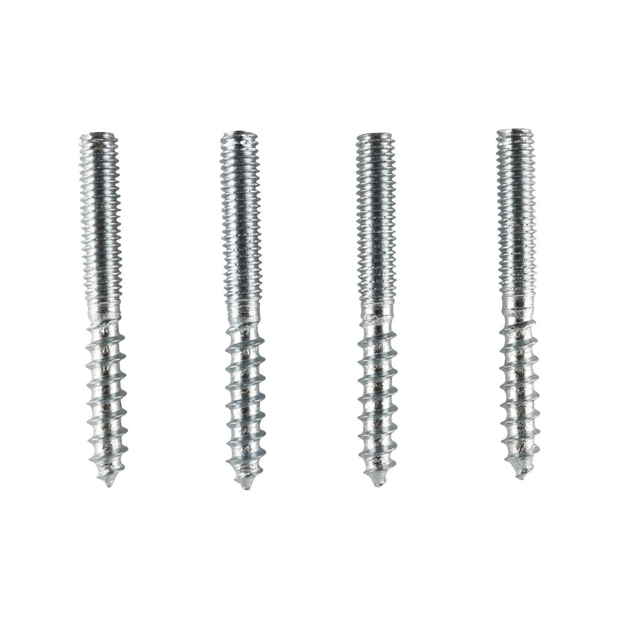 Everhang M6 x 48mm Zinc Plated Hanger Bolt with Star Recess - Steel, 4 Pack