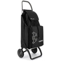 Rolser Saquet Thermo LN 2 wheel folding trolley - Black - Thermal storage compartment - R-SAQ058-1023