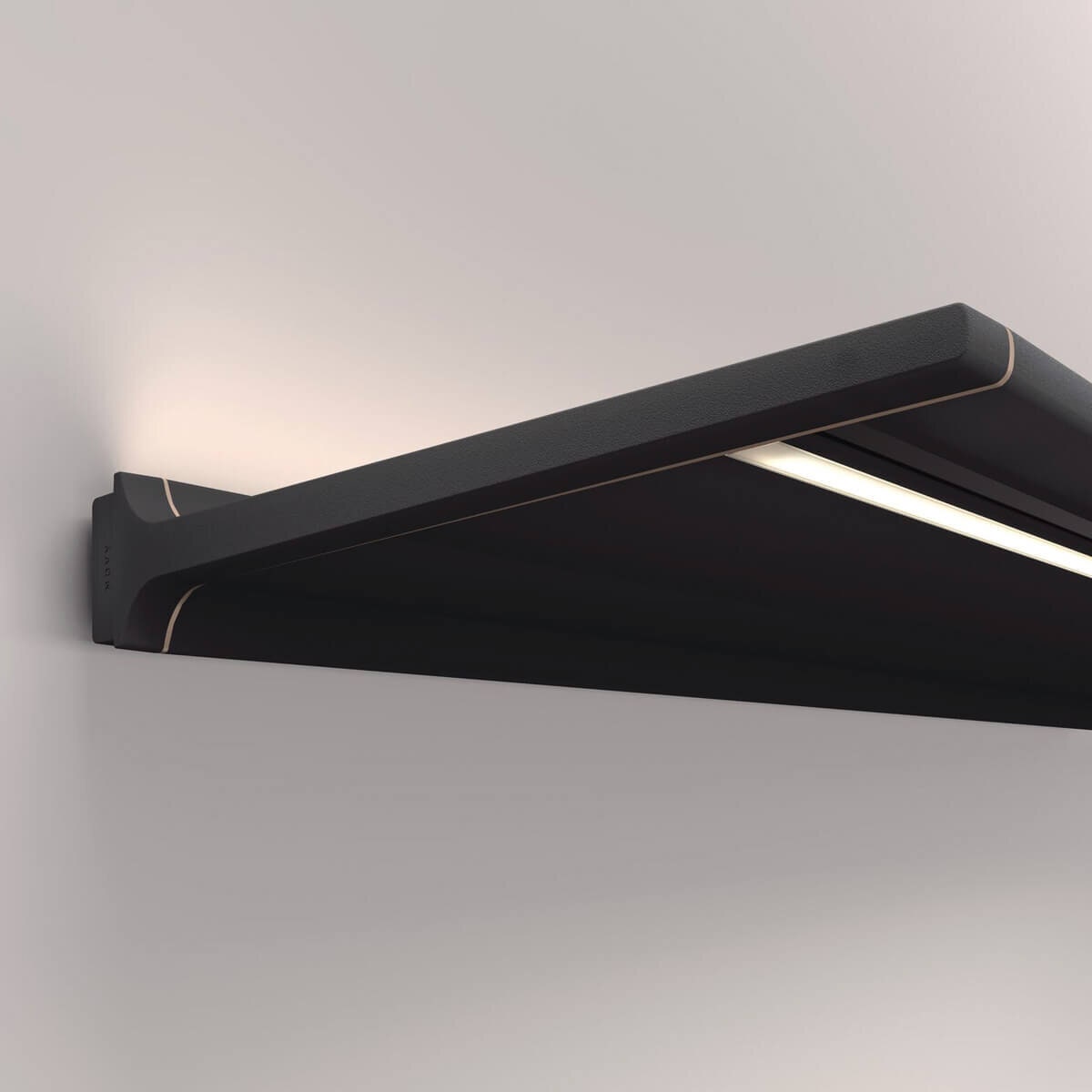 Novy Shelf Pro 185cm Wall Light with Gesture Control - Mineral Black - 2700-4000K LED - 1730402