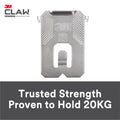 3M CLAW 20kg Heavyweight Picture Hanger - 3 Pack