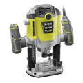 Ryobi 1600W Plunge Router, Variable Collet Size, Hypergreen RRT1600-S