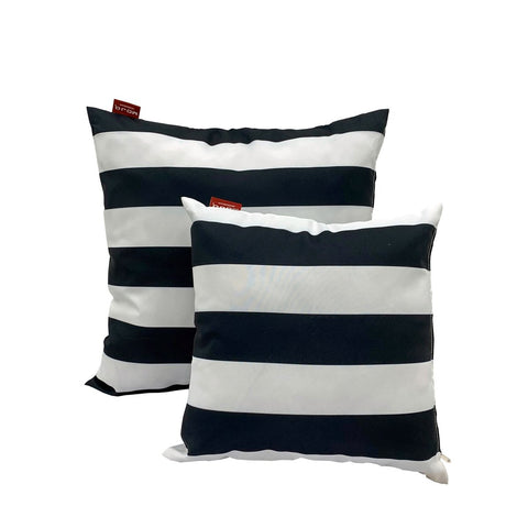 Mojo 60cm Striped Cushion Cover - Contemporary Design - Multi Colour - SuperSaverAU - view 2