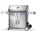 Napoleon Rogue Pro-S 625 5 Burner LPG Freestanding BBQ - Silver - Side Burner - RPS625RSIBPSS-2-AU