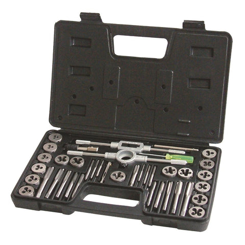 Frost Metric Tap and Die Set - M2 to M12 - Steel - 40 Piece - SuperSaverAU - view 1