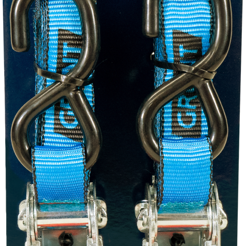 Grunt Ratchet Tie Down 25mm x 5m 450kg Pack of 2 - Durable Load Security - SuperSaverAU - view 1
