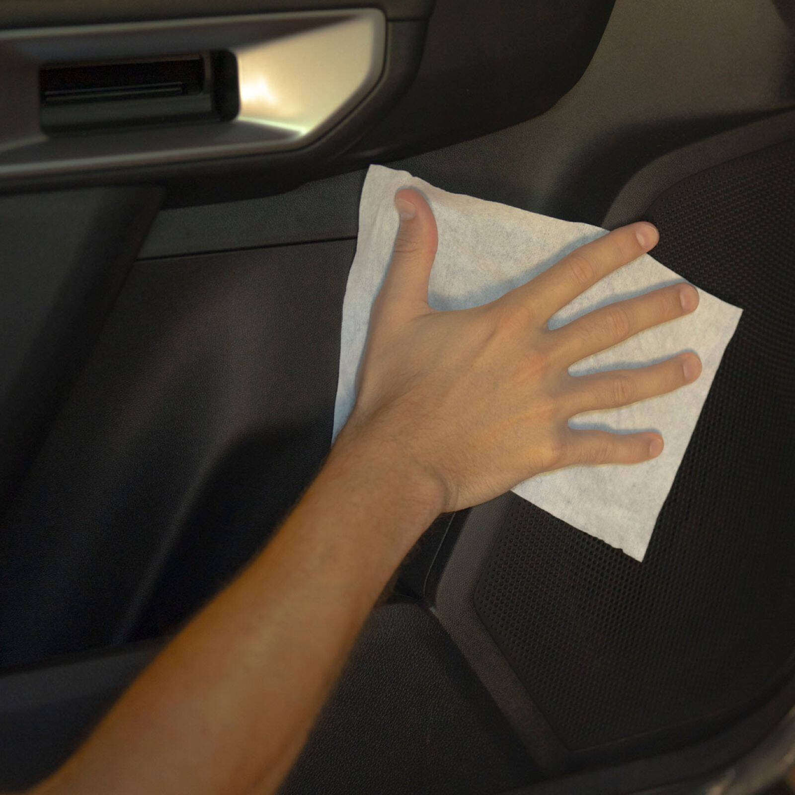 Oakwood 200 x 150mm Biodegradable Interior Gloss Wipe - 40 Pack