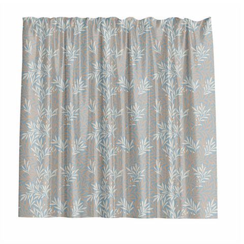 Barelli Shower Curtain - Whisper Grasses Polyester - 180x180cm - Water-Resistant - SuperSaverAU - view 1