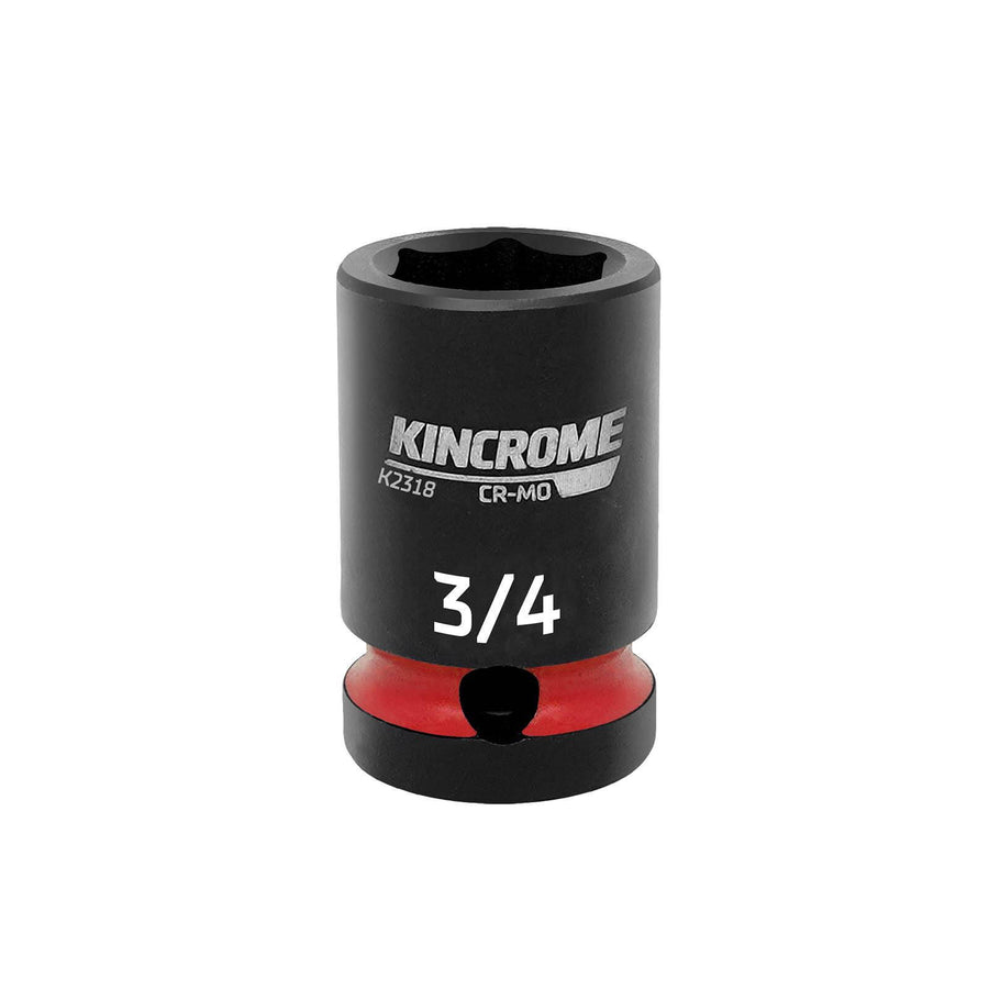 Kincrome 3/4" 1/2" Square Drive Impact Socket Chrome Molybdenum 6 Point