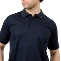 Craftright Black Short Sleeve Polo XL - Lightweight - Ribbed Collar - Pocket - SuperSaverAU - view 5