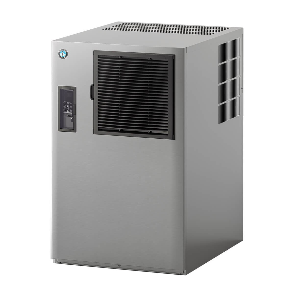 Hoshizaki modular cube ice maker - up to 195kg/day - stainless steel - ice chute included - IM-240APE-28