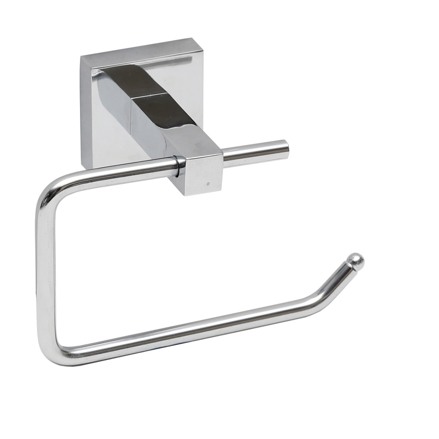Estilo Chrome Lille Toilet Roll Holder - 1 Large Roll - 90mm x 145mm - Chrome - SuperSaverAU - view 1