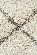 Rug Culture Saffron medium natural rug 230x160cm - power loomed polypropylene, 40mm pile - SAF22NAT230X160