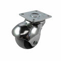 Easyroll 38mm Swivel Plate TPR Ball Wheel Castor - 25kg Load Capacity - Grey - SuperSaverAU - view 1