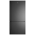 Electrolux 496L bottom mount fridge - right hinged, matte black, 6 star energy rating - EBE5007BD-R
