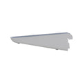 Flexi Storage Home Solutions Double Slot Bracket 170mm Steel White - SuperSaverAU - view 1