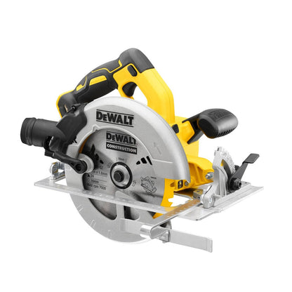 DeWALT 18V Circular Saw 184mm Brushless Steel Plastic Efficient Dust Control