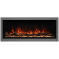 Modern Flames Landscape Pro Slim 96" Gen 1 Built-In Electric Fireplace - Hybrid-FX Flames - LPS-9616-INT