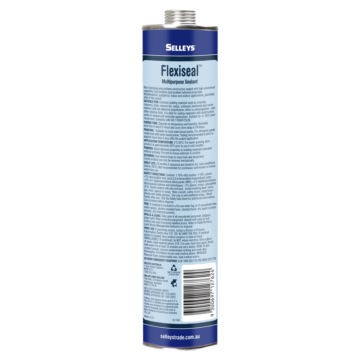 Selleys Black Flexiseal Polyurethane Sealant 310ml Weatherproof Flexible - SuperSaverAU - view 2