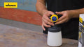 Wagner Brilliant Spray Gun Attachment 600ml, 3 Spray Settings, Polypropylene