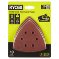 Ryobi 10 Piece 95mm Delta Multi Tool Sanding Set - 80/120/240 Grit - SuperSaverAU - view 2