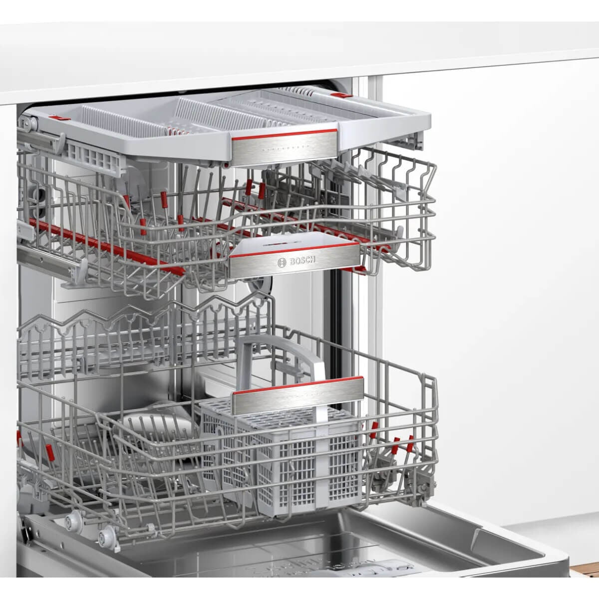 Bosch 60cm Series 8 Fully Integrated Dishwasher - 15 Place Settings, PerfectDry, Home Connect - SMT8ZC801A