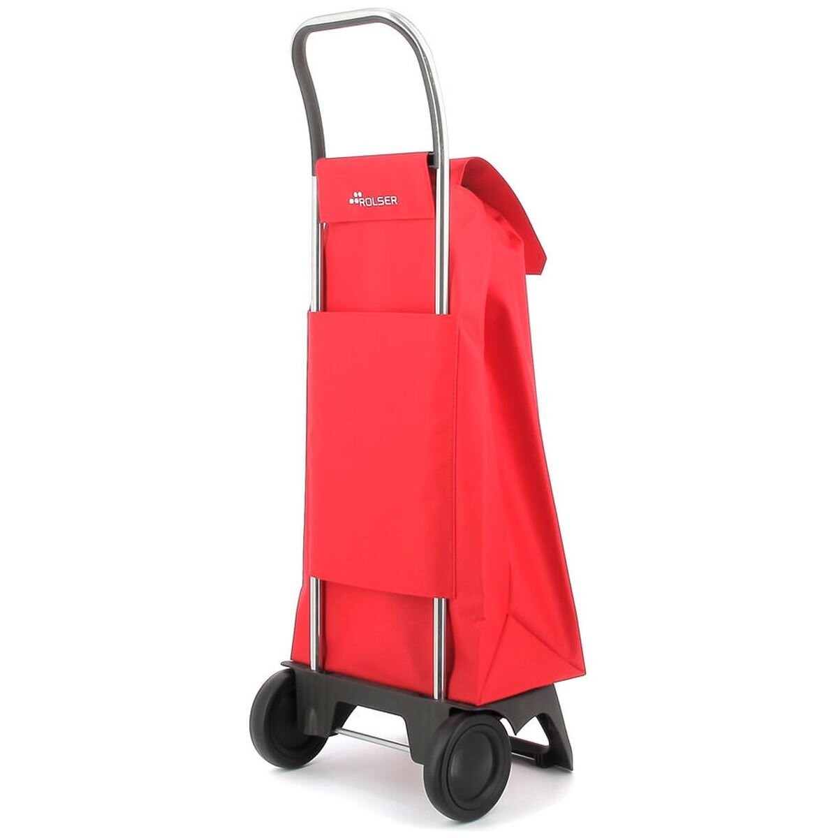 Rolser Jet LN Joy 2 wheel folding trolley - Red - Lightweight aluminium chassis - R-JET001-1009