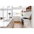 Turner Hastings Naples Pull Out Sink Mixer - Brushed Brass, Brass Body, Single Lever Handle - NA303PM-BB