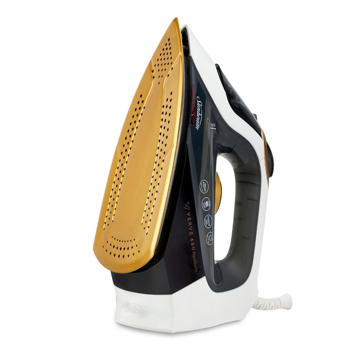 Sunbeam Verve 680 Resilium iron - 2400W, extreme steam shot, scratch resistant soleplate - SRA6800