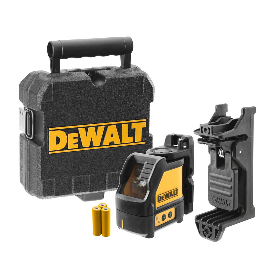 DeWALT Green Beam 2 Way Cross Line Laser 2m Drop Tested Durable - SuperSaverAU - view 1