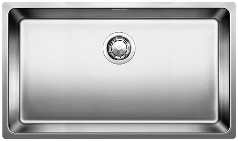 Blanco single bowl undermount sink - 18/10 surgical grade stainless steel, made in Germany - ANDANO700UK5