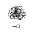 Everhang 4mm Zinc Plated Steel Screw Eyes 25 Pack