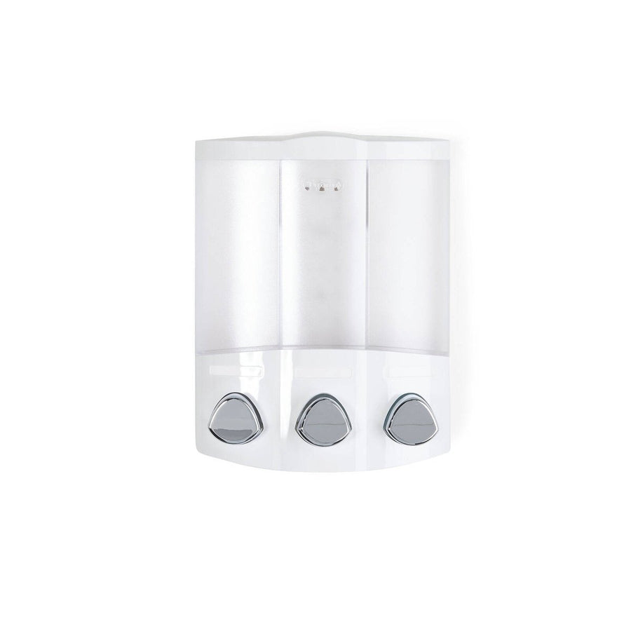 Better Living Trio Shower Dispenser - 3 x 435ml - White - Clutter-Free - SuperSaverAU - view 1