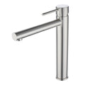 Mondella Resonance 35mm Brushed Nickel Vessel Basin Mixer, Pin Lever, 7.5L/min 4 Star WELS