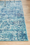 Rug Culture Evoke Medium Blue Polypropylene Rug 230x160cm - 10mm Pile - EVO253BLUE230X160