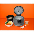 NutriBullet EveryGrain Cooker - 10 cup bowl, 5 grain cooking modes, delay start, dark grey - NBG07100