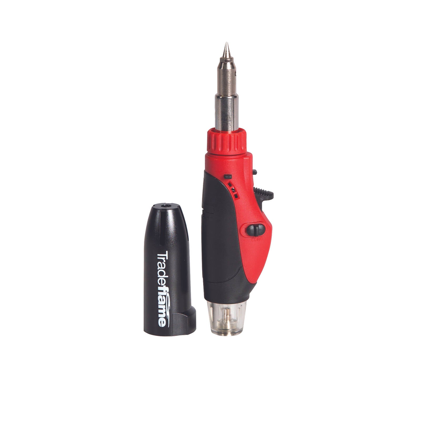 Tradeflame Micro Soldering Torch Butane Refillable with Precision Flame