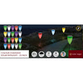 Solar Magic Colour Led Path Light - 20 Pack - Plastic - Solar Powered - SuperSaverAU - view 2