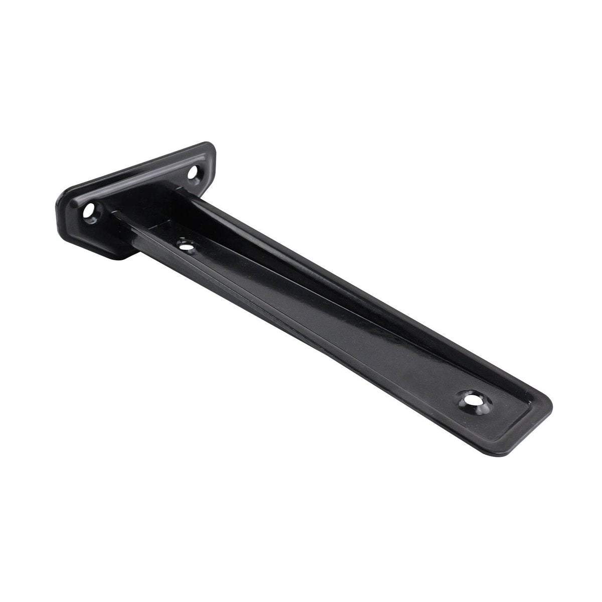 Carinya Floating Shelf Bracket 189x39mm - Black - 50kg Load Capacity