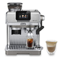 DeLonghi La Specialista Touch Manual Coffee Machine - Silver - 3.5-Inch Touch Display and 10 Recipes - EC9455M