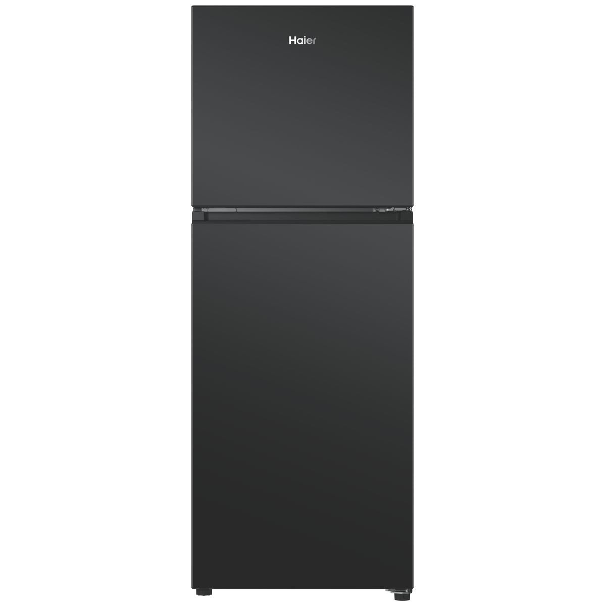 Haier 208L Top Mount Fridge - Black - Frost Free - Reversible Door - 4.5 Star Energy Rating - HRF210TG