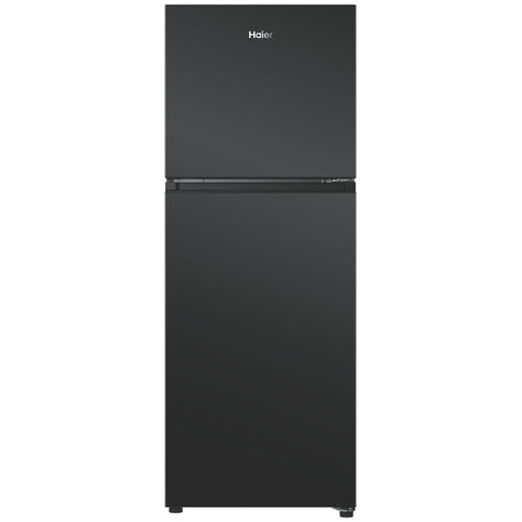 Haier 208L Top Mount Fridge - Black - Frost Free - Reversible Door - 4.5 Star Energy Rating - HRF210TG