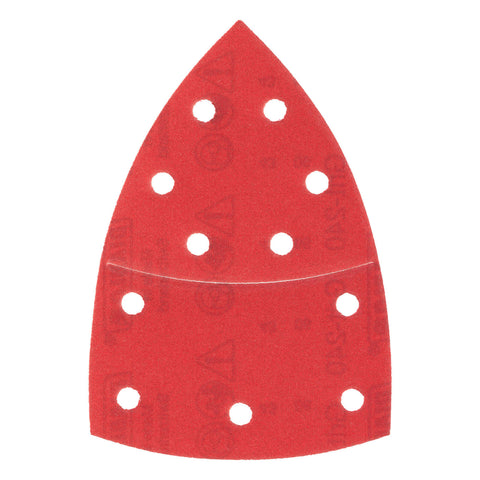 Diablo 102 x 62mm 240 Grit All Surface Multi Sander Sheets - Red 10 Pack