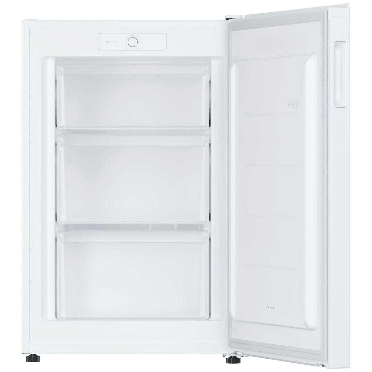 Haier Series 300 90L bar freezer - white, 5 star energy rating, reversible door - HVF90VW