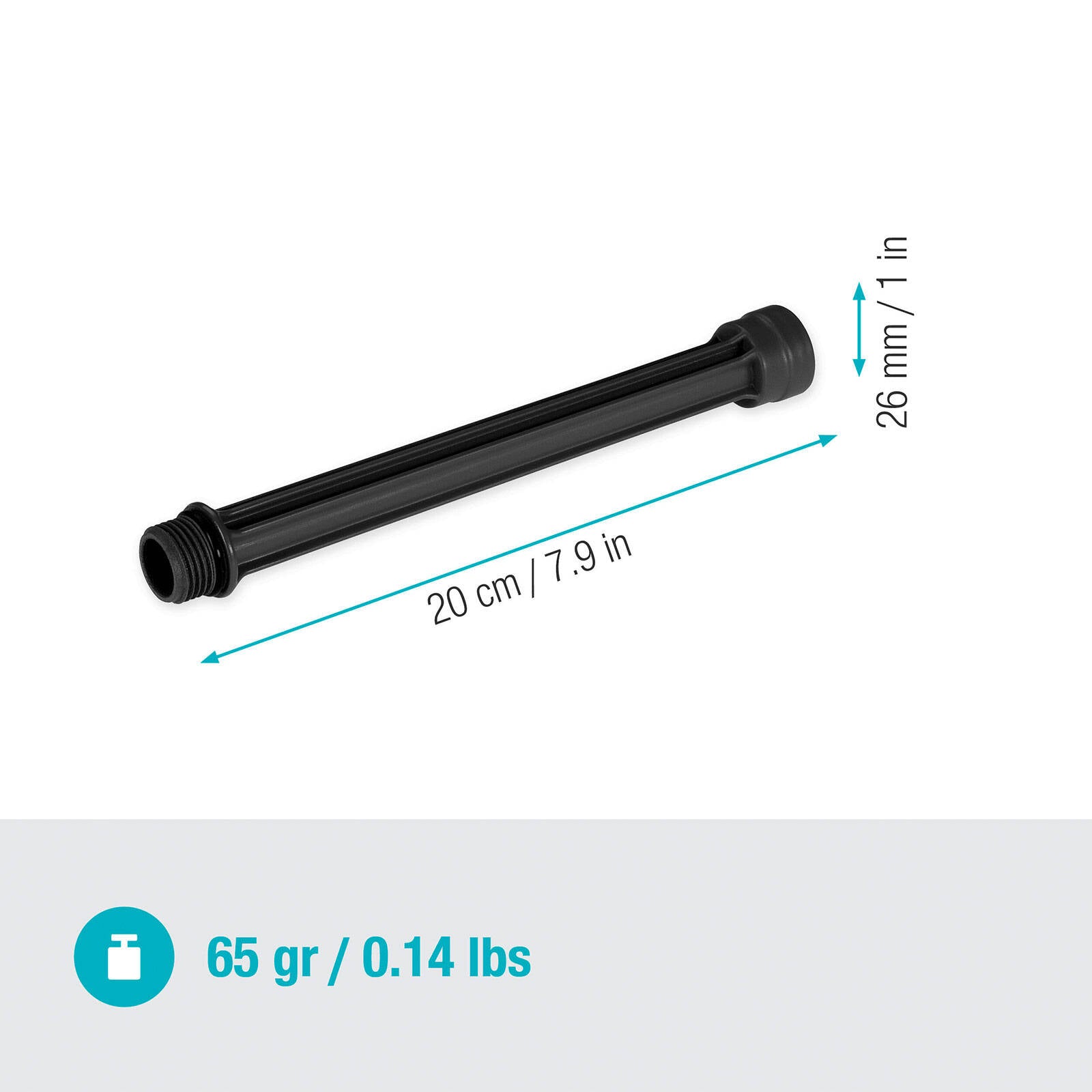 GARDENA Micro Irrigation Sprinkler Extension Pipe - 2 Pack