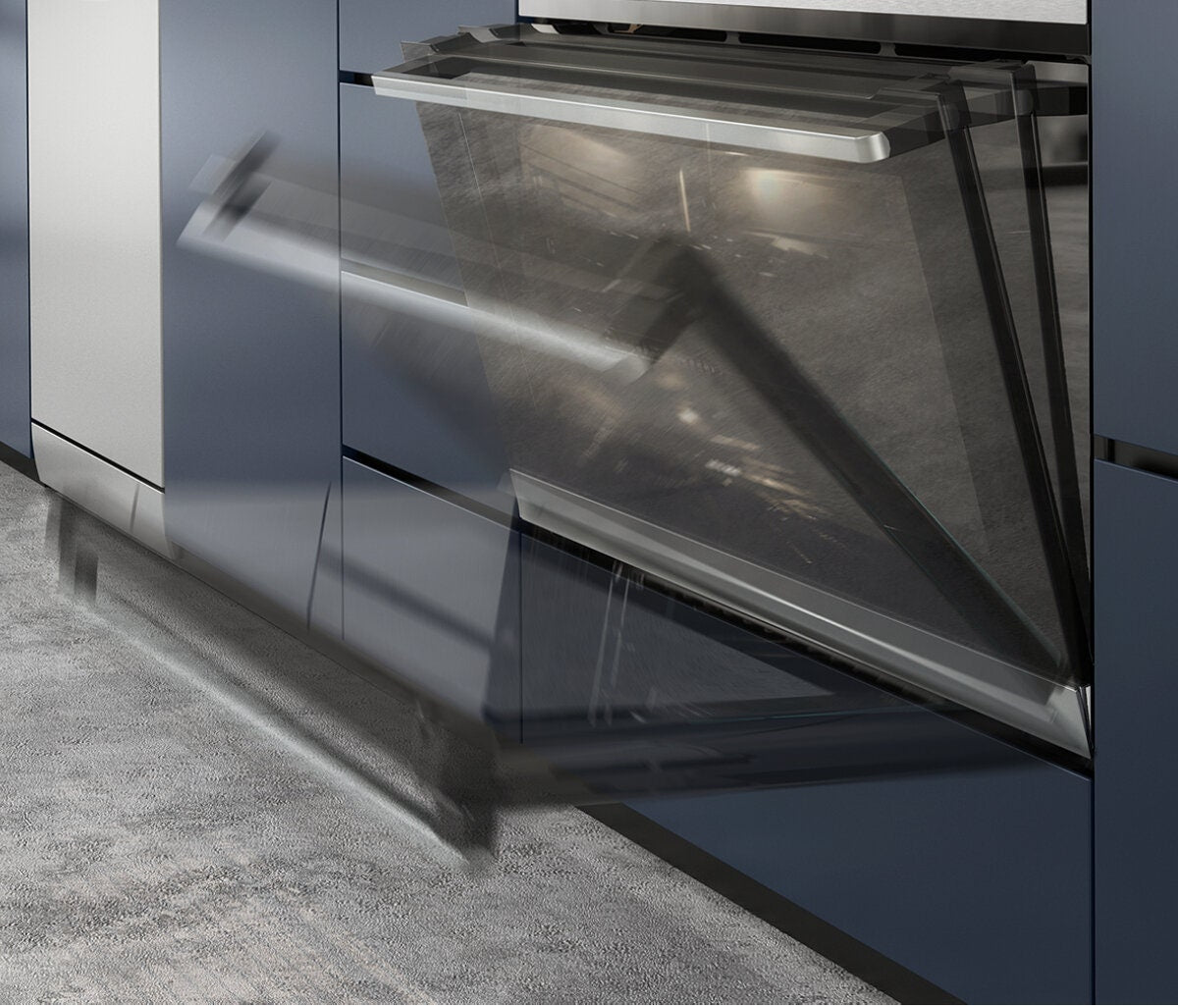 Westinghouse 90cm multi-function oven - 125L gross, twin fan heat distribution, stainless steel - WVE9515SD