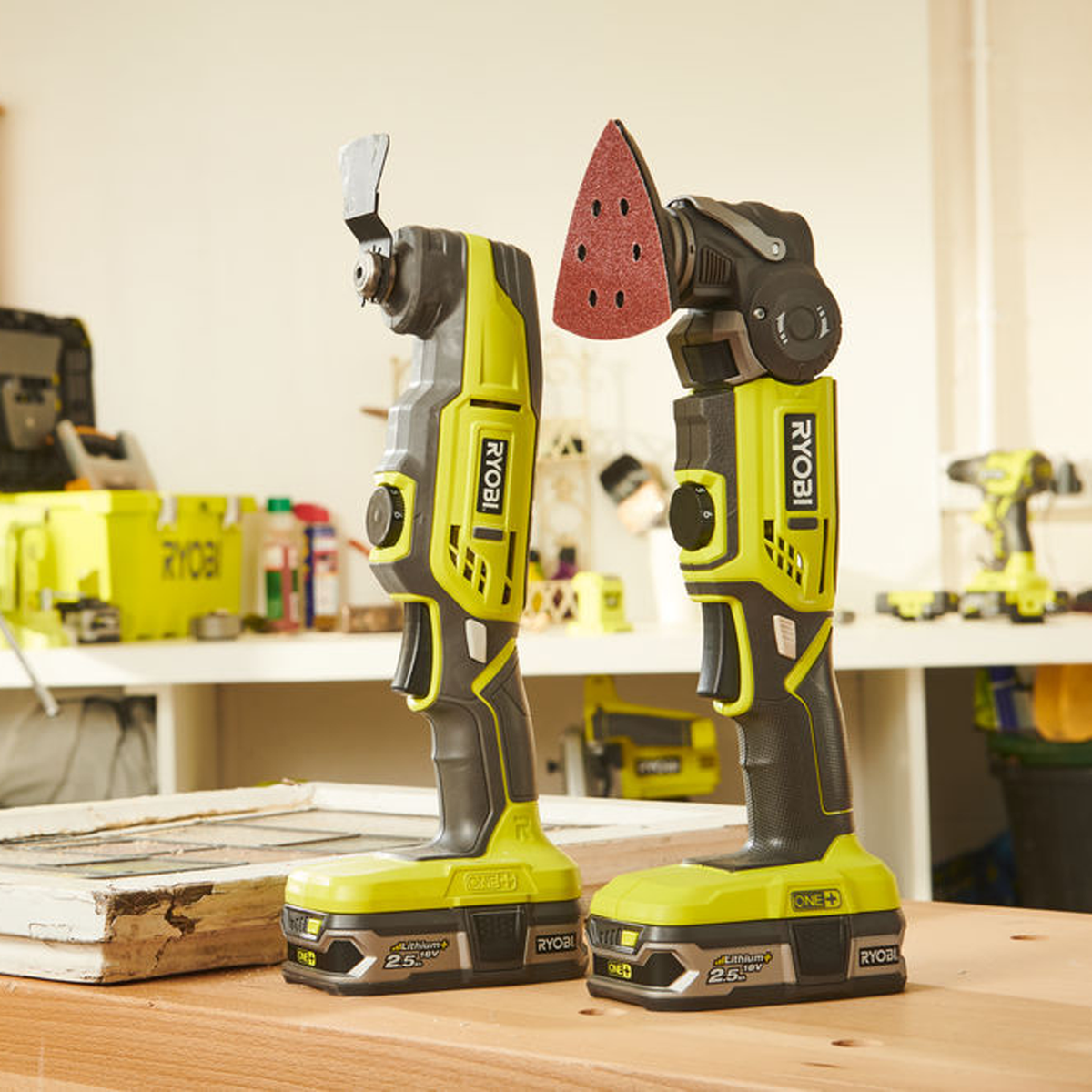 Ryobi 18V One Multi Tool R18MT-0 Skin Only - 18V - Cordless - Versatile - SuperSaverAU - view 3