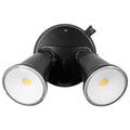 Brilliant Black Lamy DIY Twin Security Light - 1600 Lumens - Weather Resistant - Adjustable Heads - 330mm x 150mm x 120mm - SuperSaverAU - view 2