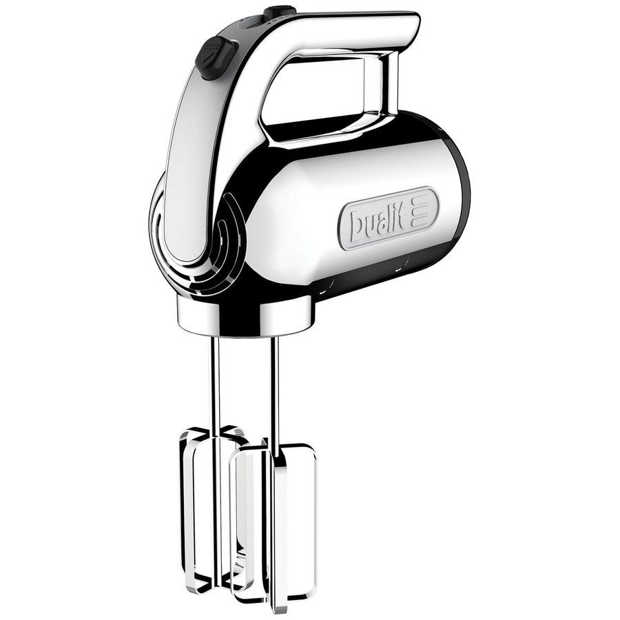 Dualit Hand Mixer - 400W Motor, 4 Speeds, Retractable Cord, Polished Metal Finish - DU89360
