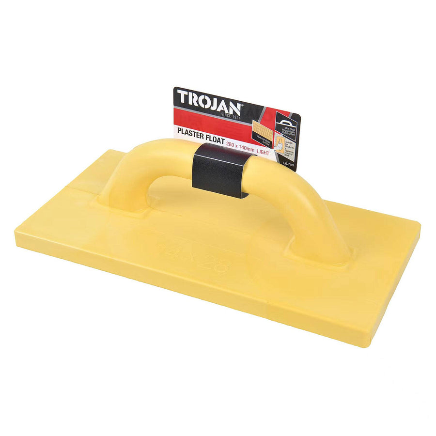Trojan 280mm Lightweight Plasterers Float with Textured Surface