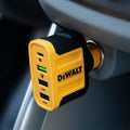 DeWALT 62W 4 Port Mobile USB PD Car Charger 1419009DWE